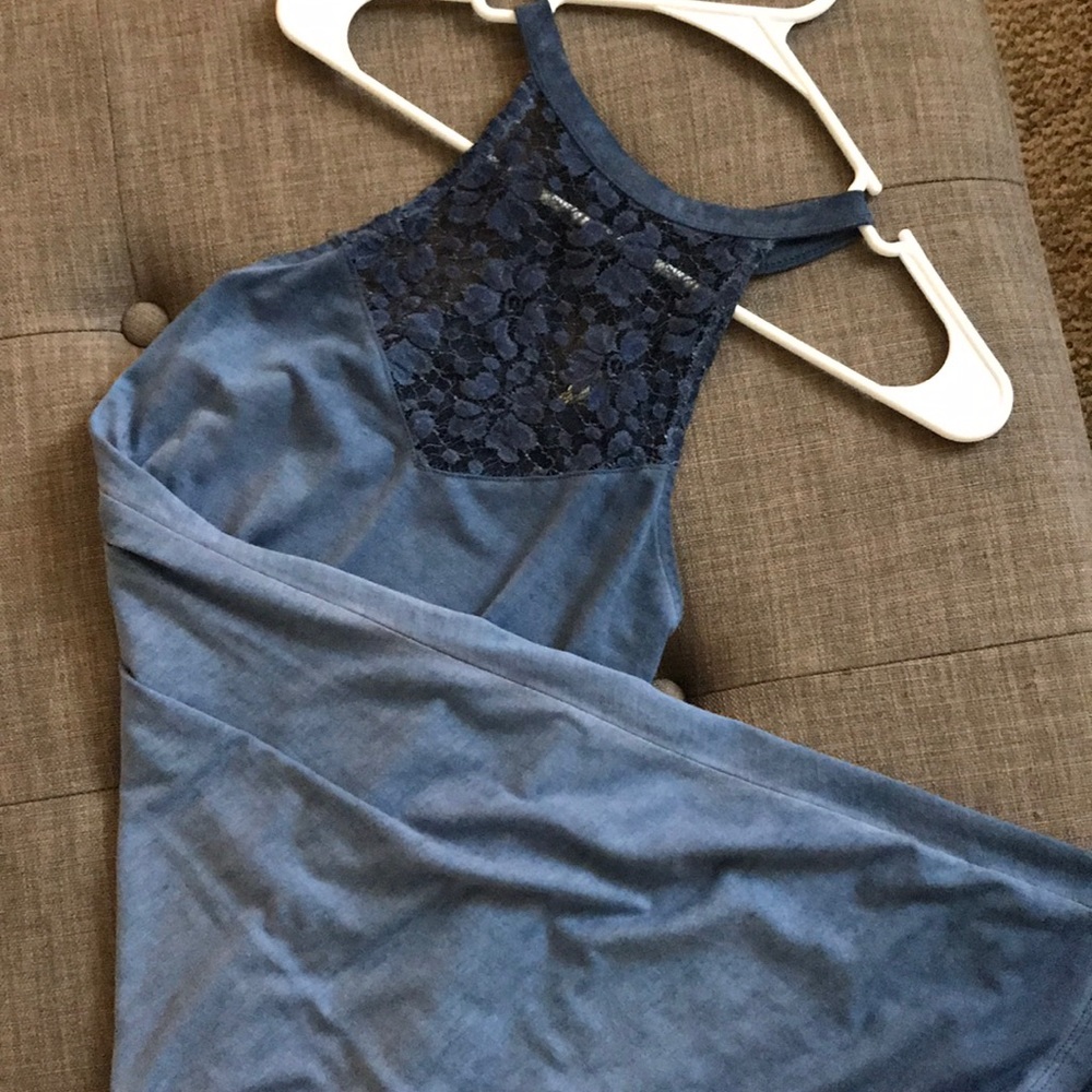 Blue Shift Dress